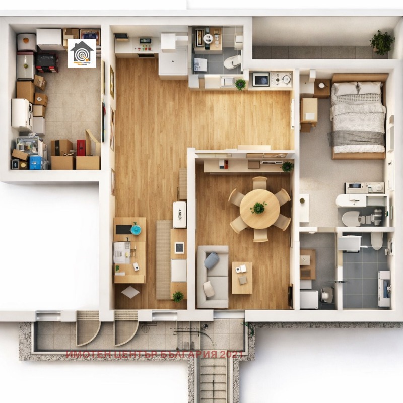 Продава 3-СТАЕН в град София, Гоце Делчев - 106 кв.м / 165 000 € » 322 711.95 лв., ИМОТЕН ЦЕНТЪР БЪЛГАРИЯ 2021