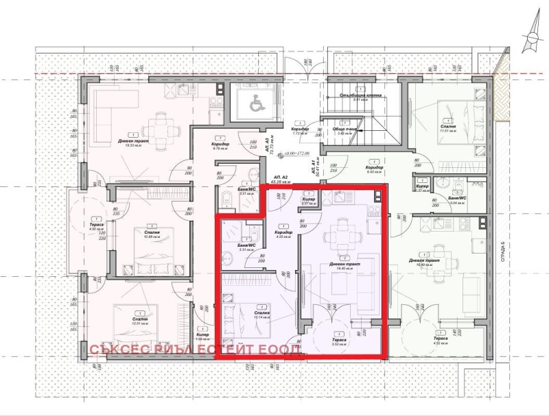 Продава  2-стаен град Варна , м-т Пчелина , 53 кв.м | 90924121 - изображение [2]