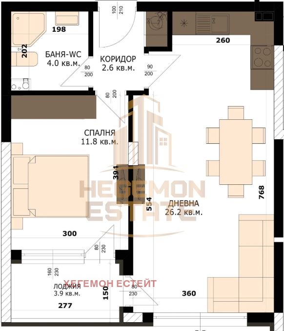 Zu verkaufen  1 Schlafzimmer Warna , Kajsiewa gradina , 64 qm | 70583516