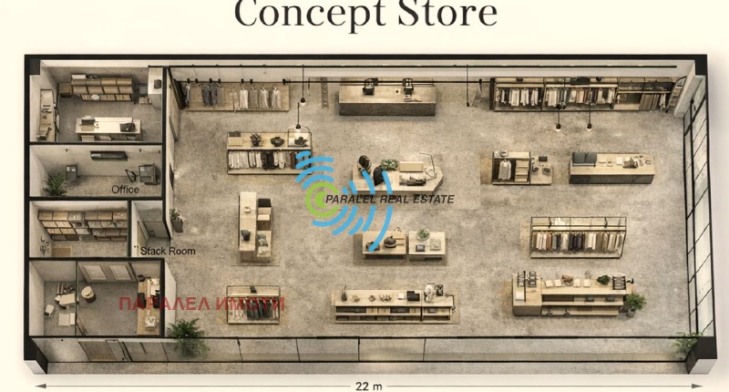 Продава МАГАЗИН в град Пловдив, Кършияка - 479 кв.м / 580 000 € » 1 134 381.40 лв., ПАРАЛЕЛ ИМОТИ