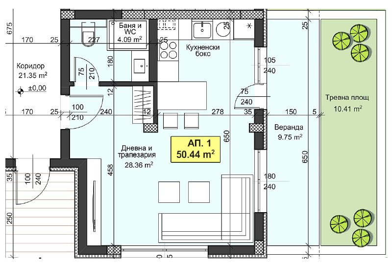 Продава 1-СТАЕН, гр. Пловдив, Христо Смирненски, снимка 9 - Aпартаменти - 47192950