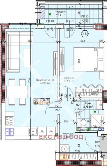 Продава  2-стаен, град Пловдив, Тракия • при запитване • ID 84533680 — holmes.bg - [1] 