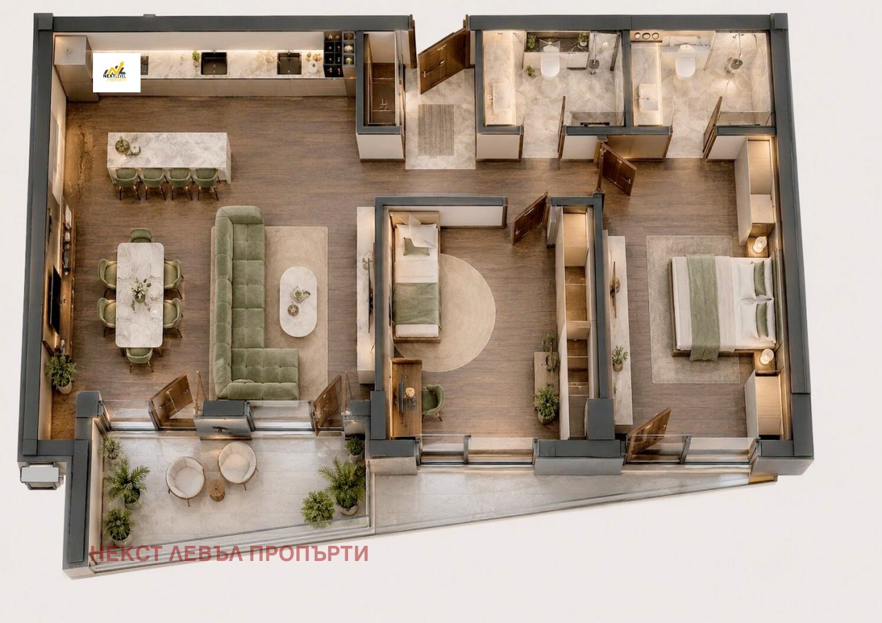 Продава 3-СТАЕН, гр. София, Овча купел 1, снимка 2 - Апартаменти - 54031328
