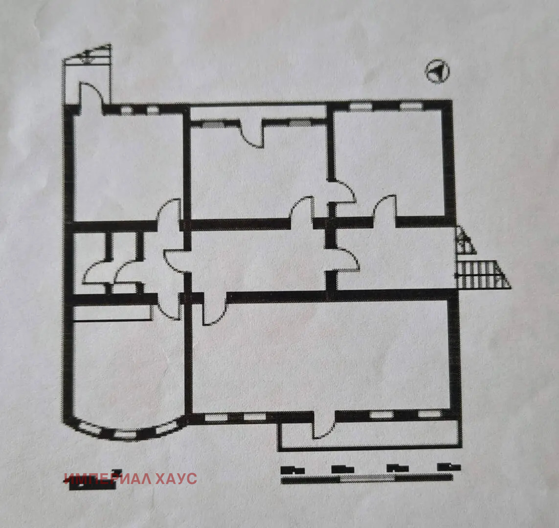 Продава ЕТАЖ ОТ КЪЩА, гр. Хасково, Център, снимка 3 - Етаж от къща - 54122499