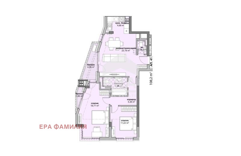 Продава 3-СТАЕН, град София, Люлин 6 • 173120 € / 338593.29 лв. • 14371339 1