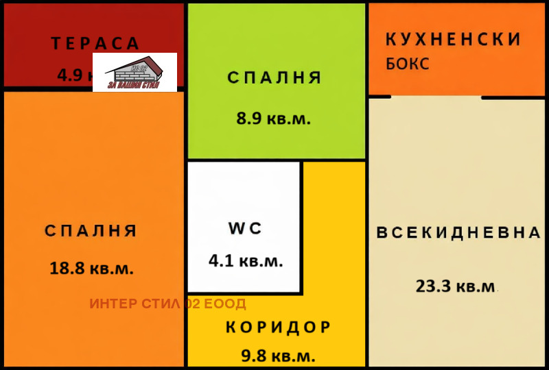 Продава 3-СТАЕН, гр. Перник, Изток, снимка 16 - Апартаменти - 53442186