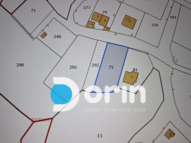 Продава ПАРЦЕЛ в област Пловдив, с. Белащица - 600 кв.м / 66 000 € » 129 084.78 лв., ДОРИН