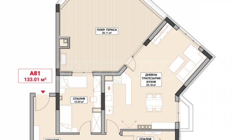 Продава  3-стаен град София , Младост 4 , 157 кв.м | 51249331 - изображение [2]