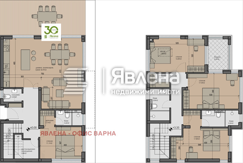 Продава КЪЩА, гр. Варна, Аспарухово, снимка 2 - Къщи - 52842821