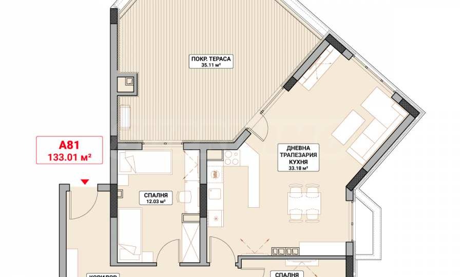 Продава 3-СТАЕН, гр. София, Младост 4, снимка 2 - Апартаменти - 50398755