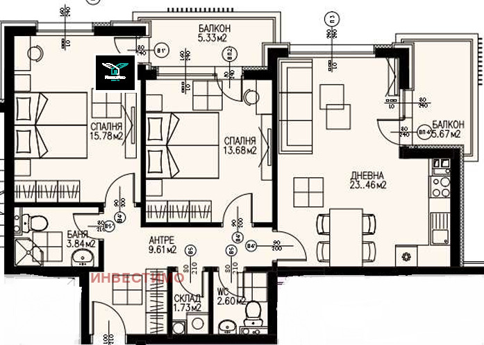 Продава 3-СТАЕН, гр. София, Драгалевци, снимка 3 - Апартаменти - 54355810
