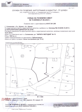 Plot Salmanovo, region Shumen 1