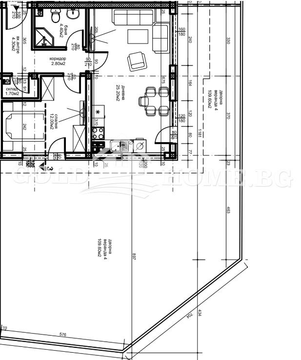 Satılık  1 yatak odası Plovdiv , Ostromila , 65 metrekare | 89600257 - görüntü [13]