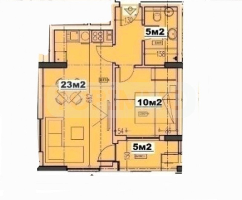 À venda  1 quarto Varna , Levski 2 , 60 m² | 89722036 - imagem [4]