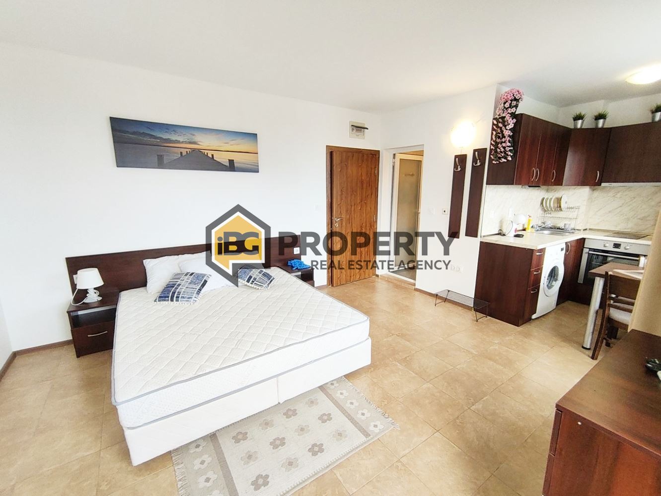 Продава 1-СТАЕН, гр. Бяла, област Варна, снимка 7 - Апартаменти - 56413696