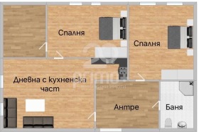 Продава 3-стаен град София Студентски град - [1] 