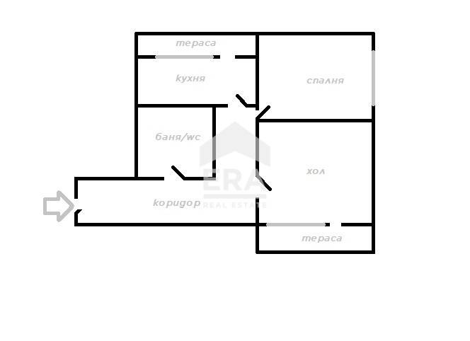 Zu verkaufen  1 Schlafzimmer Warna , Mladost 1 , 59 qm | 21850633 - Bild [3]