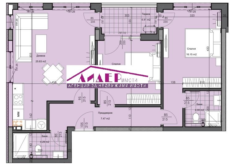 For Sale  2 bedroom Plovdiv , Karshiyaka , 113 sq.m | 43528081