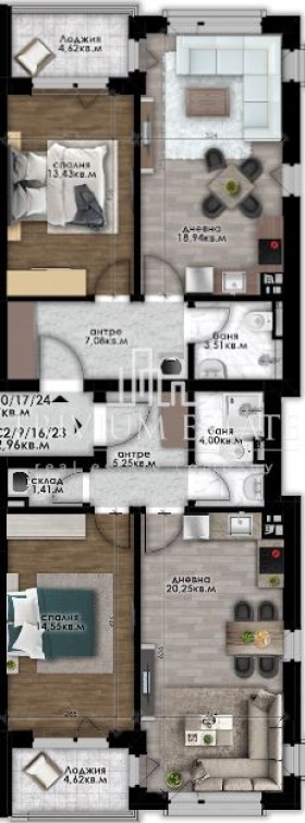 Продава 3-СТАЕН, гр. Пловдив, Остромила, снимка 4 - Апартаменти - 56164012