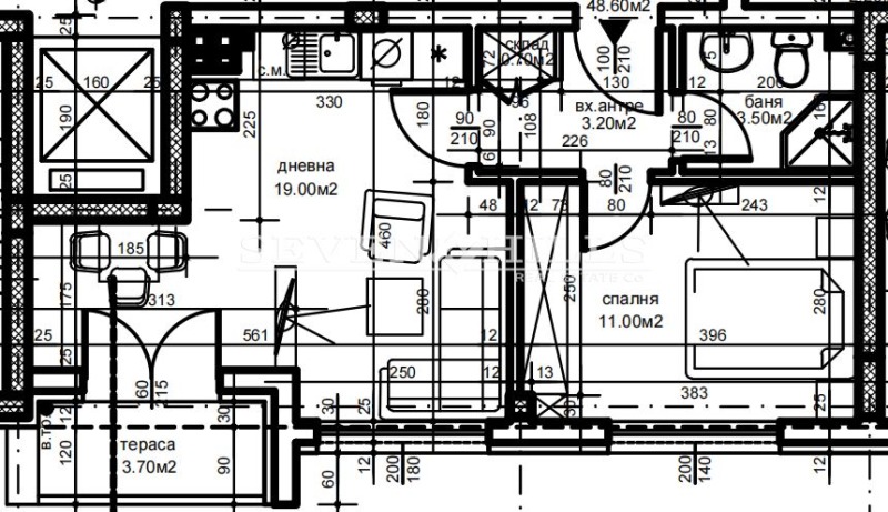 Продава  2-стаен град Пловдив , Христо Смирненски , 58 кв.м | 26118343 - изображение [3]