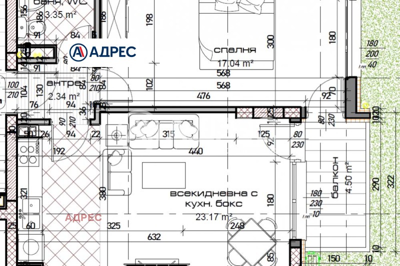 À vendre  1 chambre Varna , Mladost 1 , 74 m² | 80859883