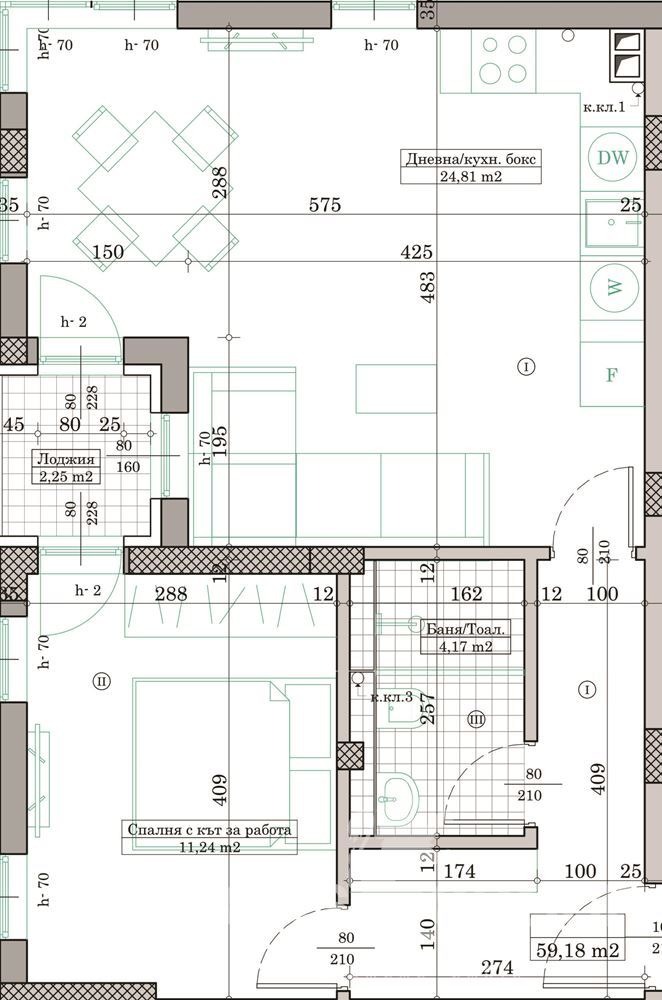 Na prodej  1 ložnice Varna , Kajsieva gradina , 67 m2 | 48638382 - obraz [2]