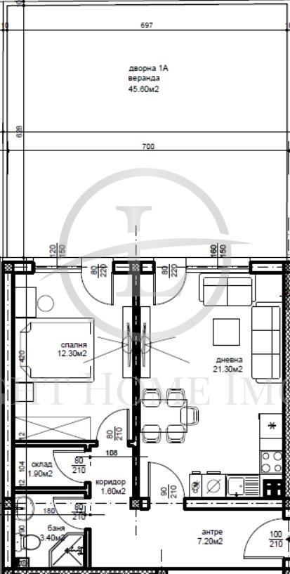 En venta  1 dormitorio Plovdiv , Belomorski , 108 metros cuadrados | 97309384 - imagen [5]