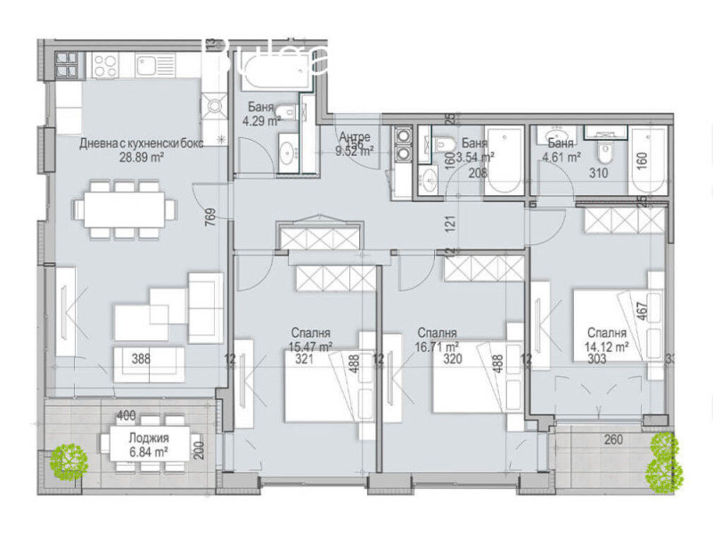 À venda  3 quartos Sofia , Krastova vada , 150 m² | 65190293 - imagem [10]