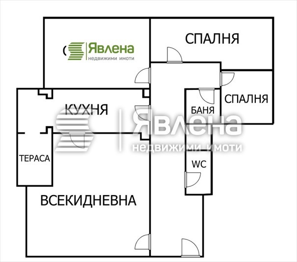 На продаж  3 кімнатна София , Белите брези , 108 кв.м | 77564702