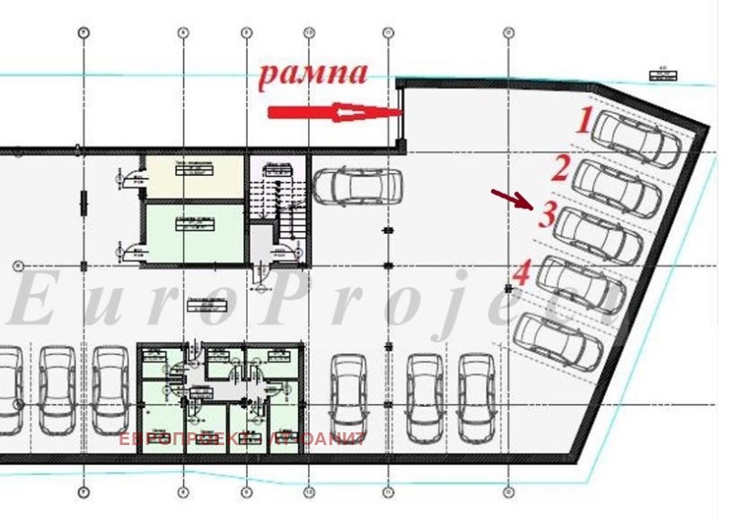 Продава ГАРАЖ, ПАРКОМЯСТО, гр. София, Мусагеница, снимка 1 - Гаражи и паркоместа - 47477293