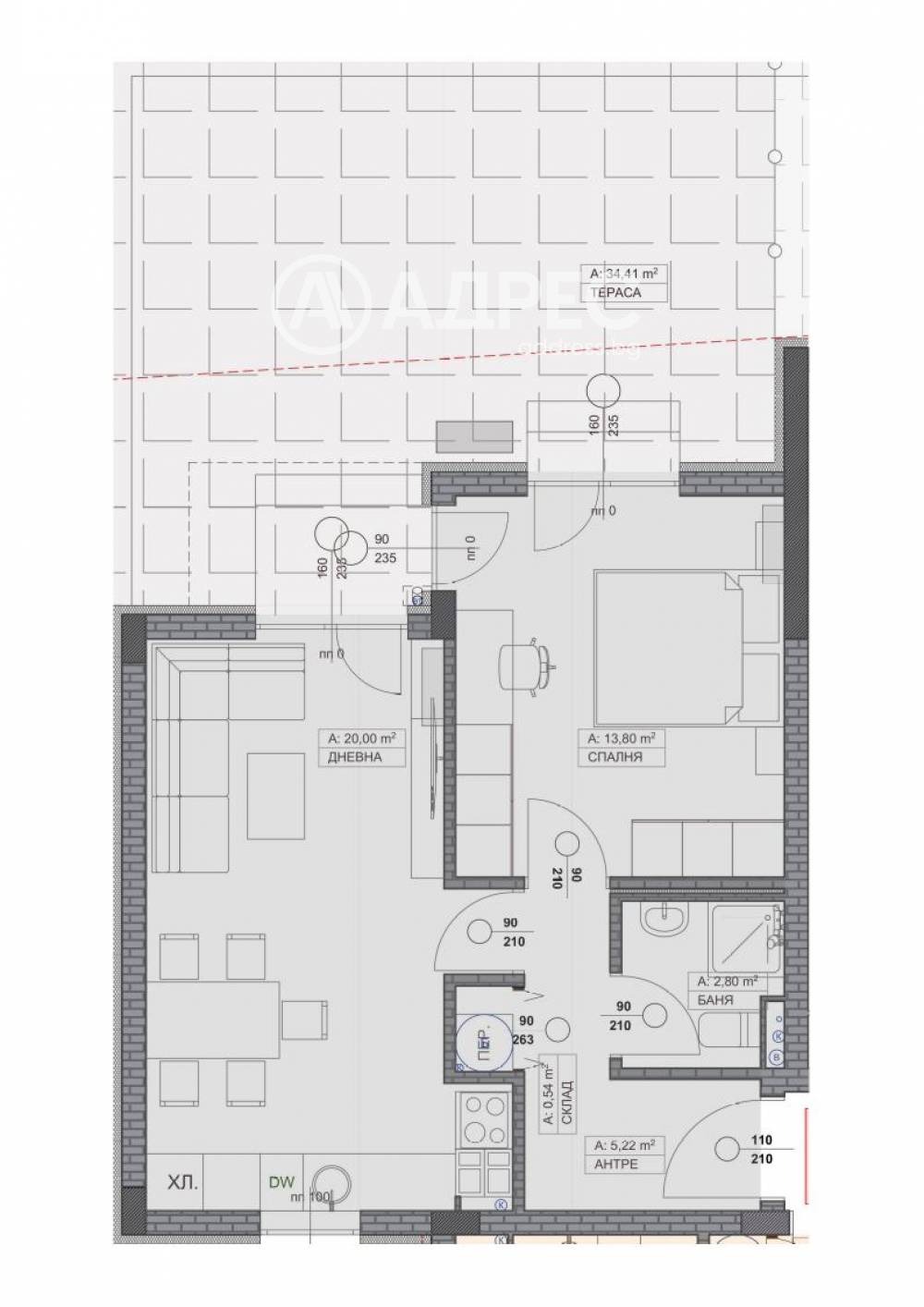 Продава 2-СТАЕН, гр. София, Надежда 3, снимка 4 - Апартаменти - 54615245