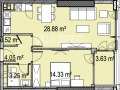 Продава 2-СТАЕН, град София, Дружба 1 • 202800 € / 396642.32 лв. • 61020065 7