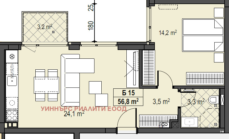 Продава 2-СТАЕН, гр. София, Бояна