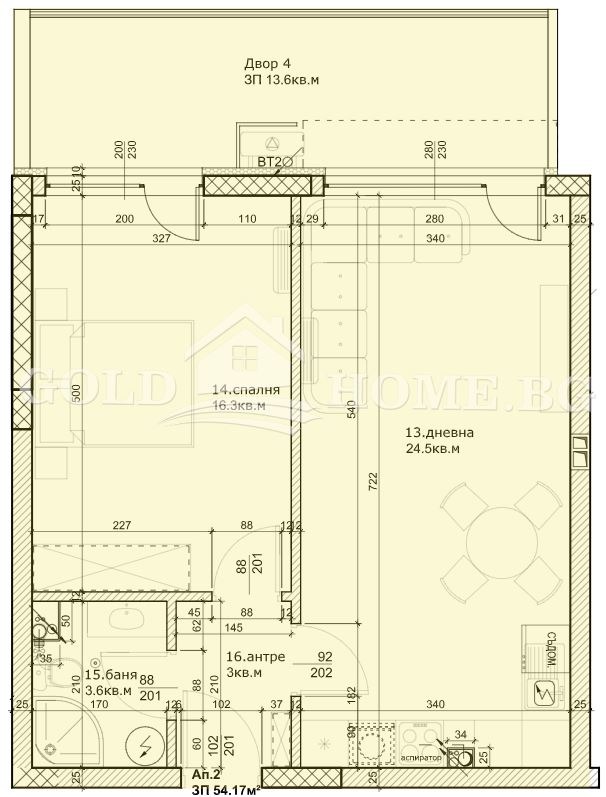 Продава 2-СТАЕН, гр. Пловдив, Остромила, снимка 5 - Апартаменти - 54679784