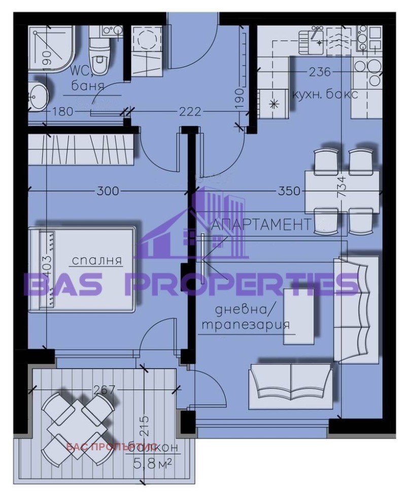 De vânzare  1 dormitor Sofia , Boiana , 66 mp | 13381487 - imagine [2]