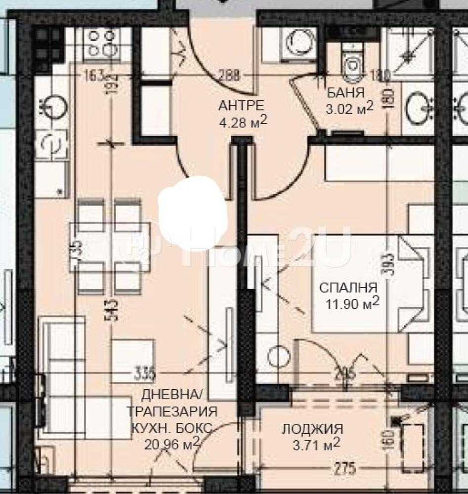 Продава 2-СТАЕН, гр. София, Овча купел, снимка 6 - Апартаменти - 56653082