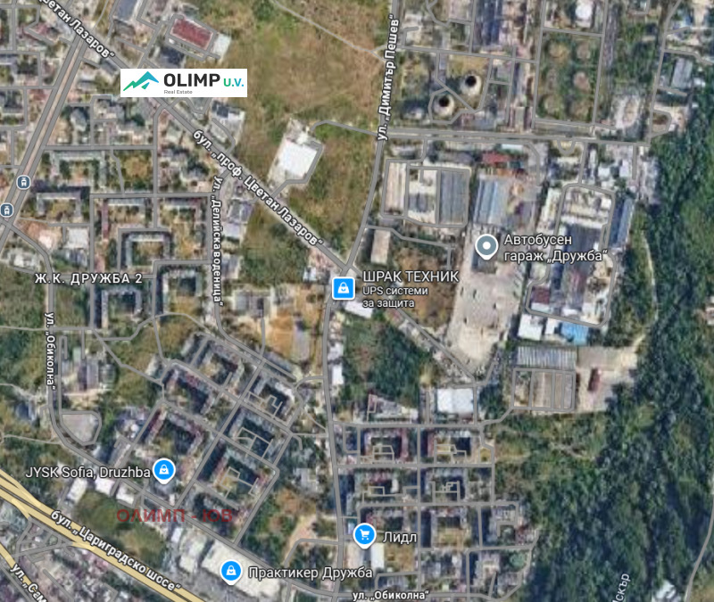 Te koop  Verhaallijn Sofia , Druzjba 2 , 6365 m² | 30430951