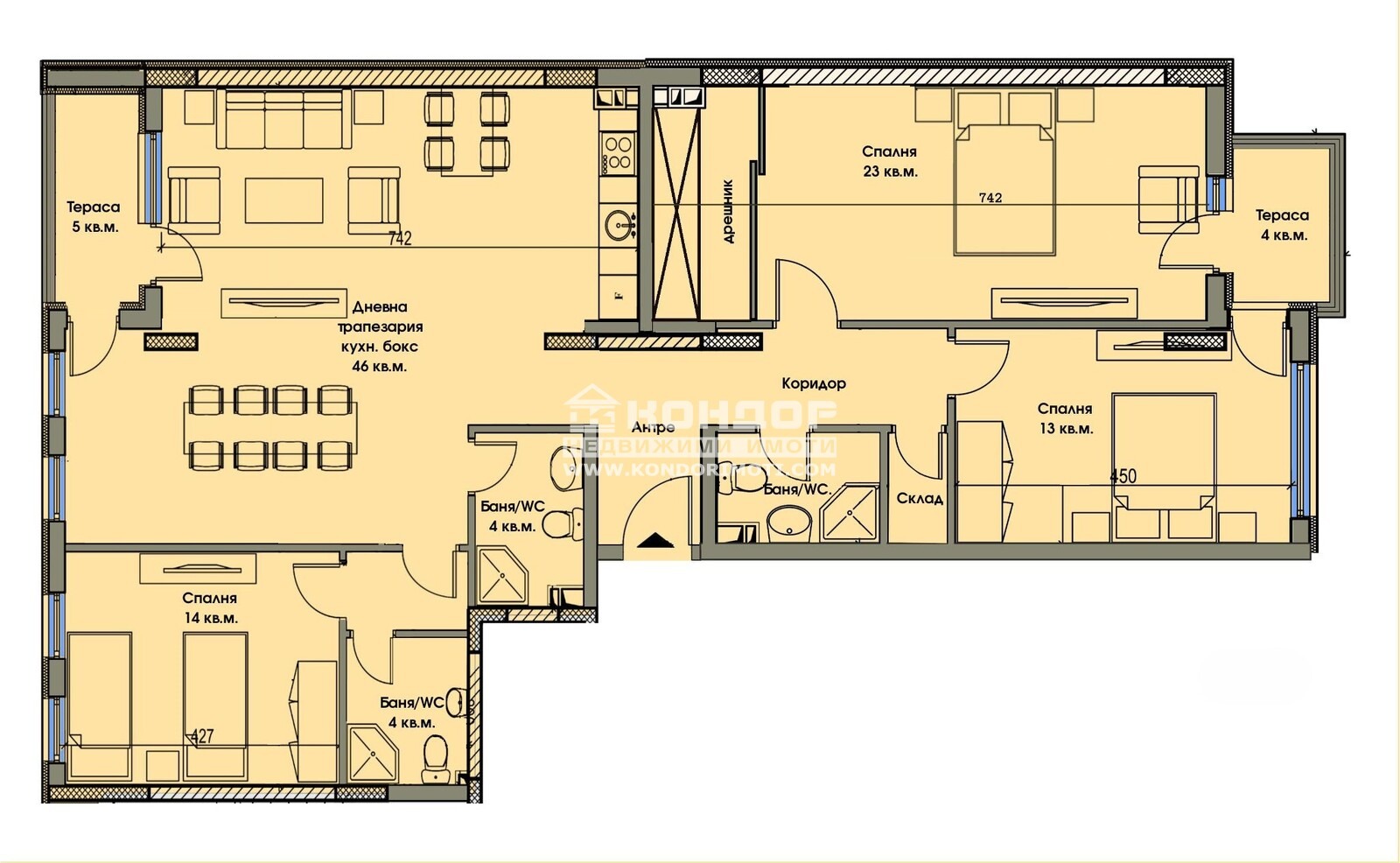 Продава МНОГОСТАЕН, гр. Пловдив, Кършияка, снимка 6 - Апартаменти - 49257505