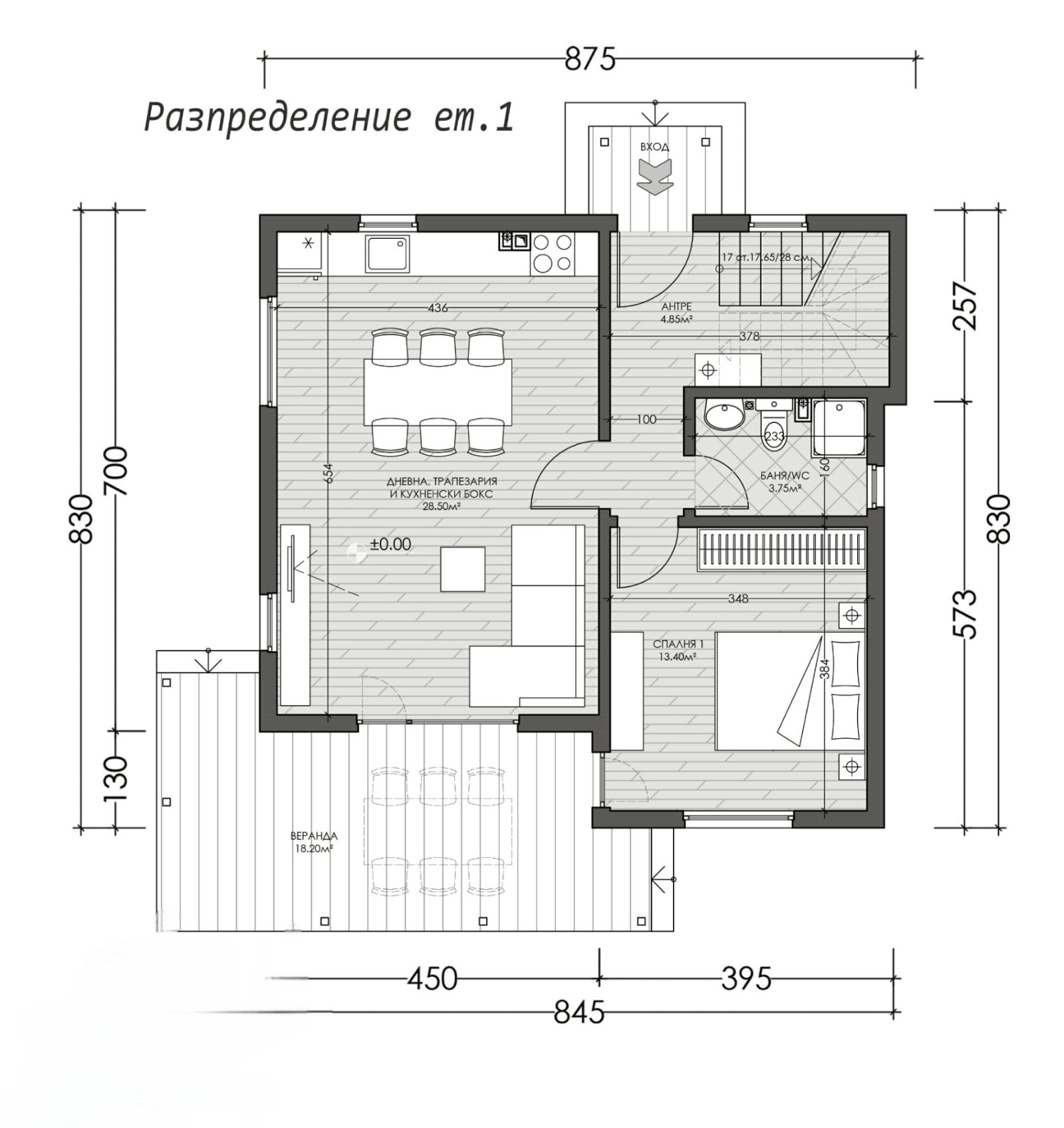 Продава КЪЩА, гр. Костинброд, област София област, снимка 7 - Къщи - 53626405
