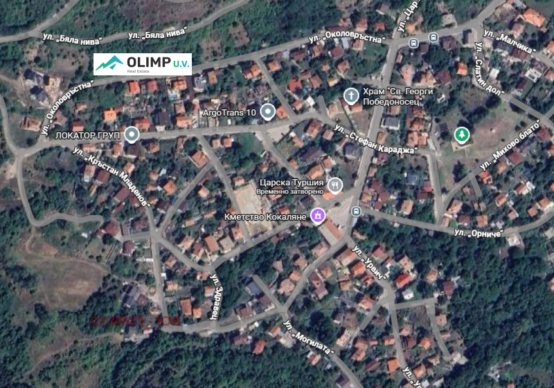 Продава ПАРЦЕЛ в град София, с. Кокаляне - 1172 кв.м / 192 696 € » 376 880.62 лв., ОЛИМП - ЮВ
