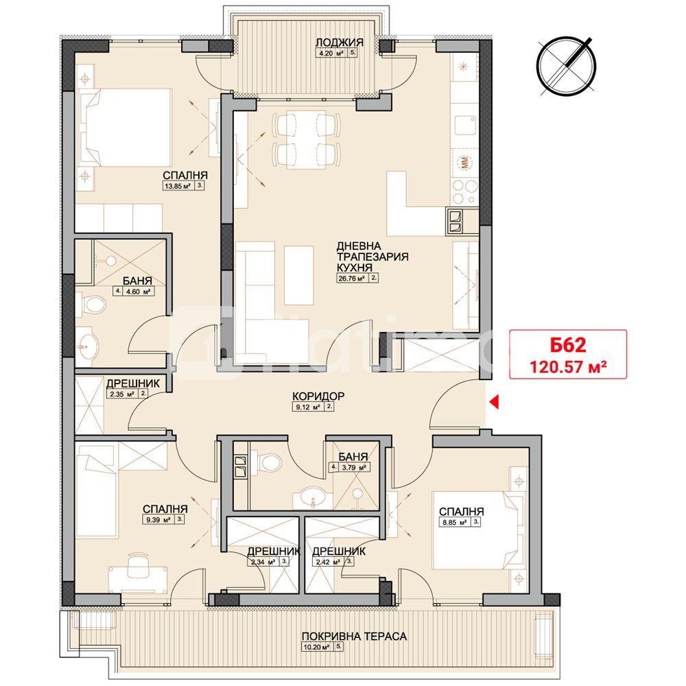 Продава 3-СТАЕН | Imot.bg — изображение 2