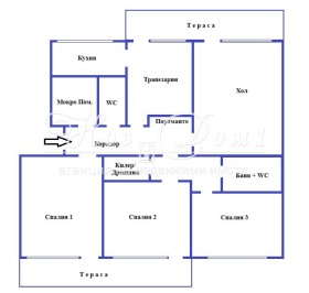 3+ chambres Vazrajdane 1, Varna 13