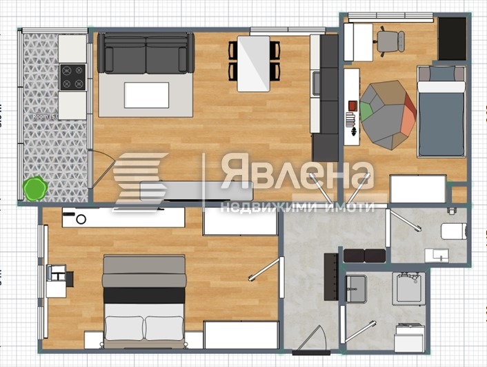 Продава 2-СТАЕН, гр. Варна, Окръжна болница-Генерали, снимка 11 - Апартаменти - 55214447
