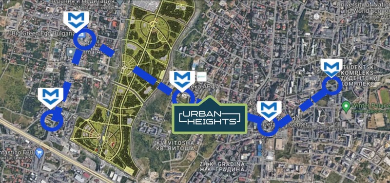 Zu verkaufen  2 Schlafzimmer Sofia , Witoscha , 168 qm | 12417291 - Bild [9]