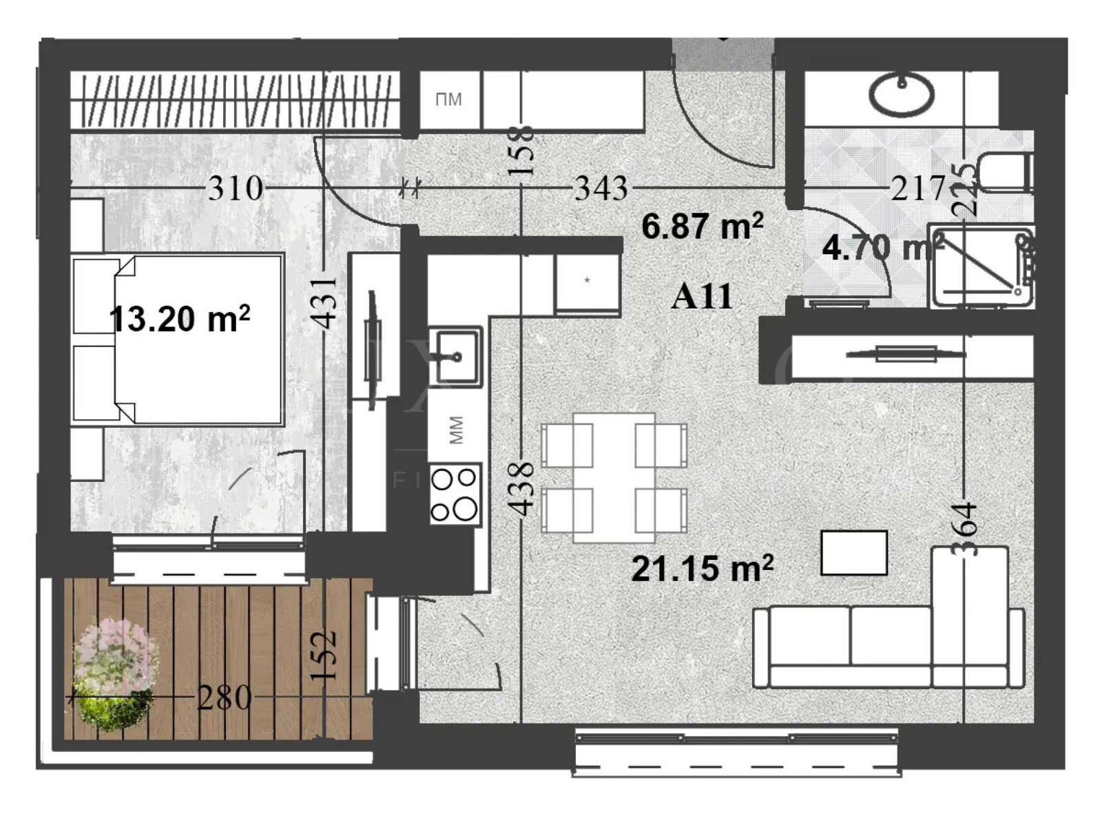 Продава 2-СТАЕН, гр. София, Кръстова вада, снимка 2 - Апартаменти - 53889608