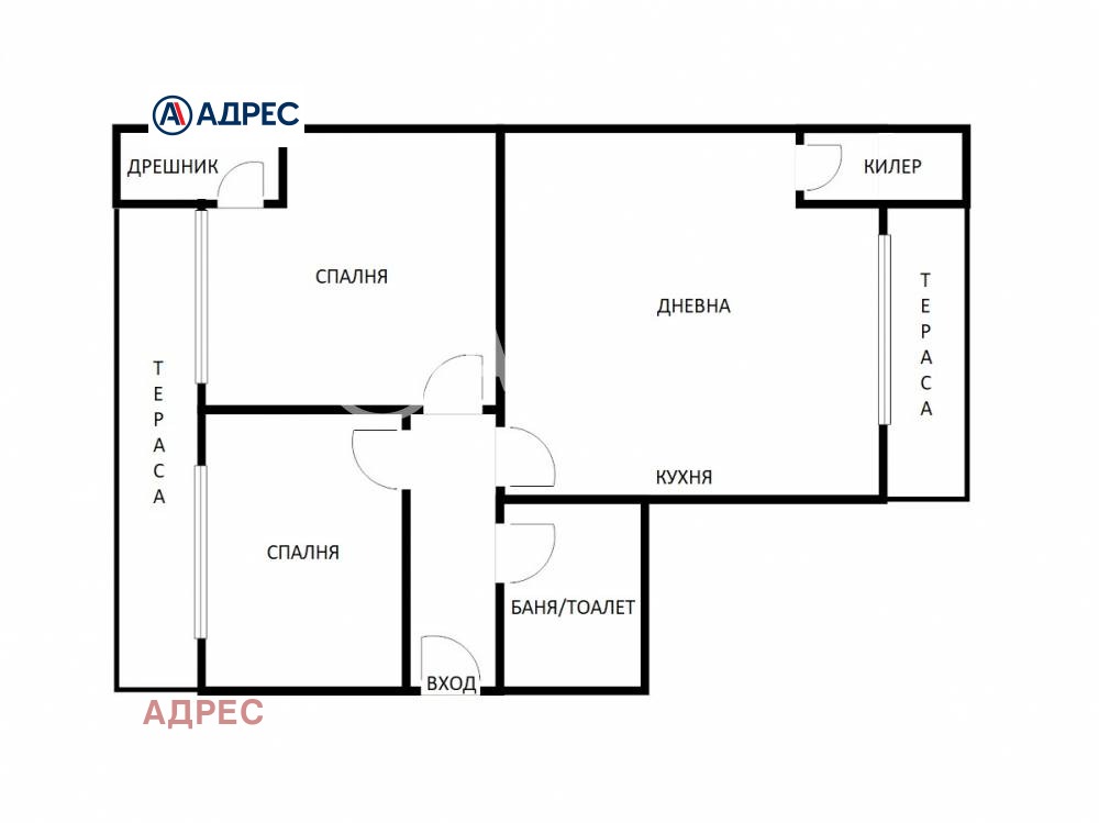 Продава 3-СТАЕН, гр. Варна, Галата, снимка 4 - Апартаменти - 54547499
