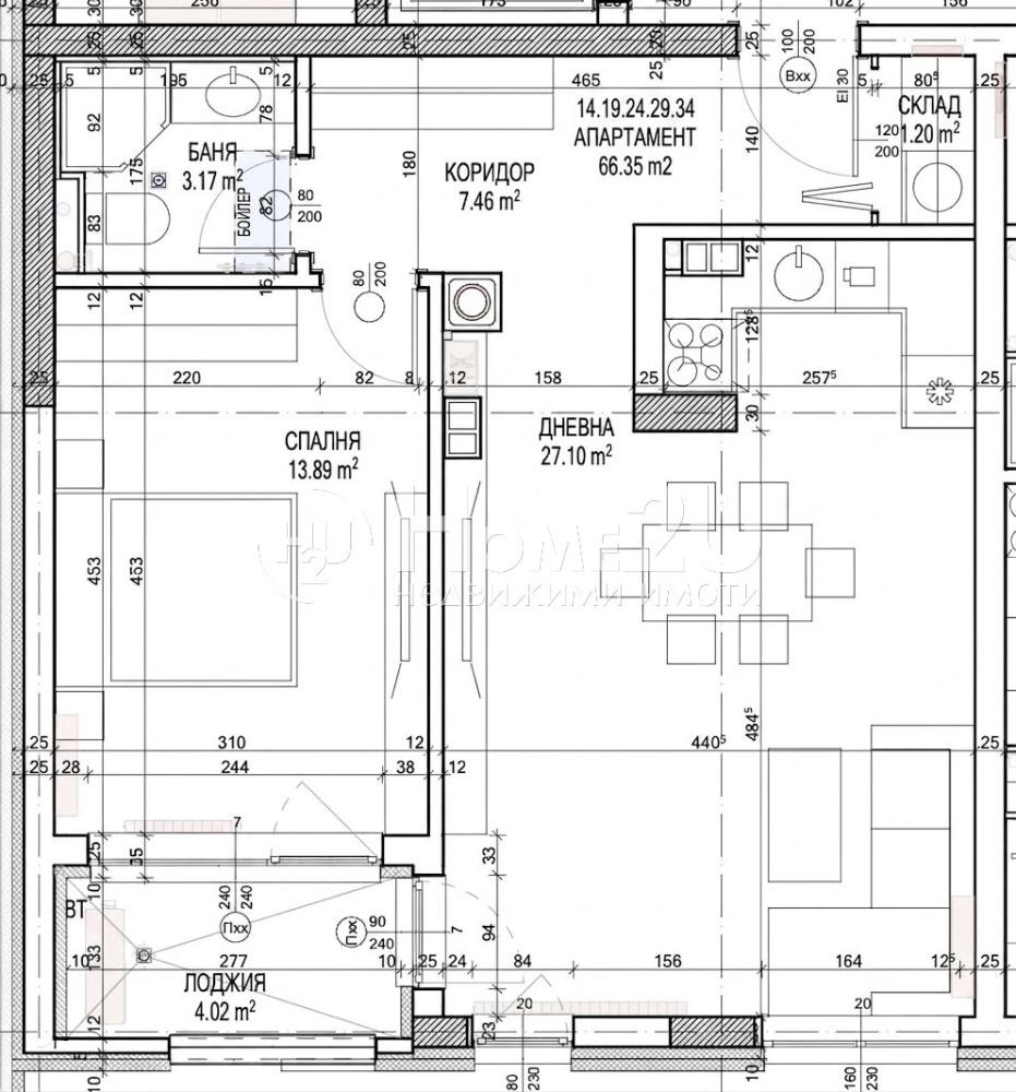Продава 2-СТАЕН, гр. Варна, Левски 1, снимка 9 - Апартаменти - 56684100