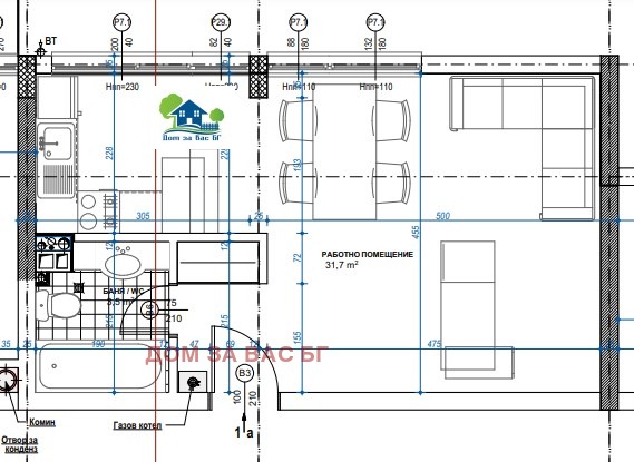 Продава 1-СТАЕН, гр. София, Малинова долина, снимка 2 - Aпартаменти - 48629672