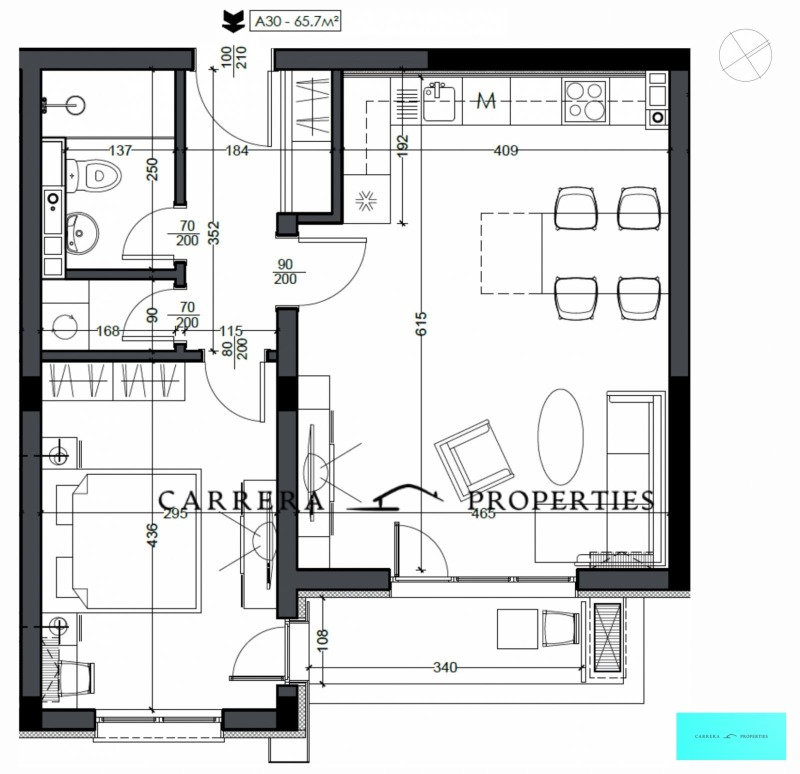 Satılık  1 yatak odası Varna , Vinica , 77 metrekare | 89474884