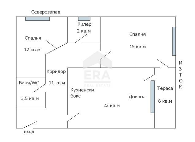 Продава 3-СТАЕН, гр. Варна, Владислав Варненчик 1, снимка 11 - Aпартаменти - 47847685